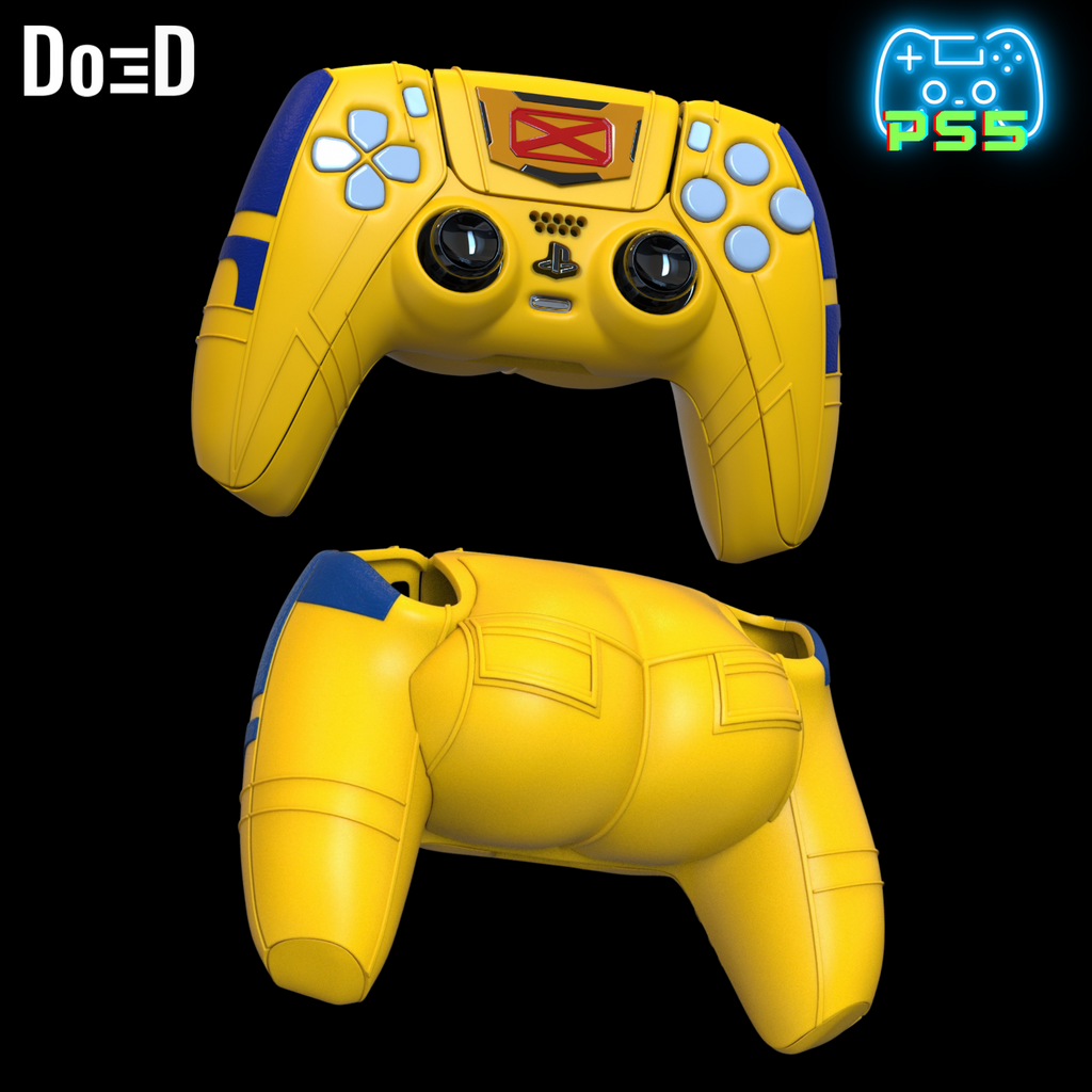 Wolverine PS5 Controller Case Cover | 3D Printable Model Print File #WPS51