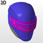 Snake Eyes 2021 V2 Helmet G. I. Joe Snakeeys 3D Printable Model #SE22