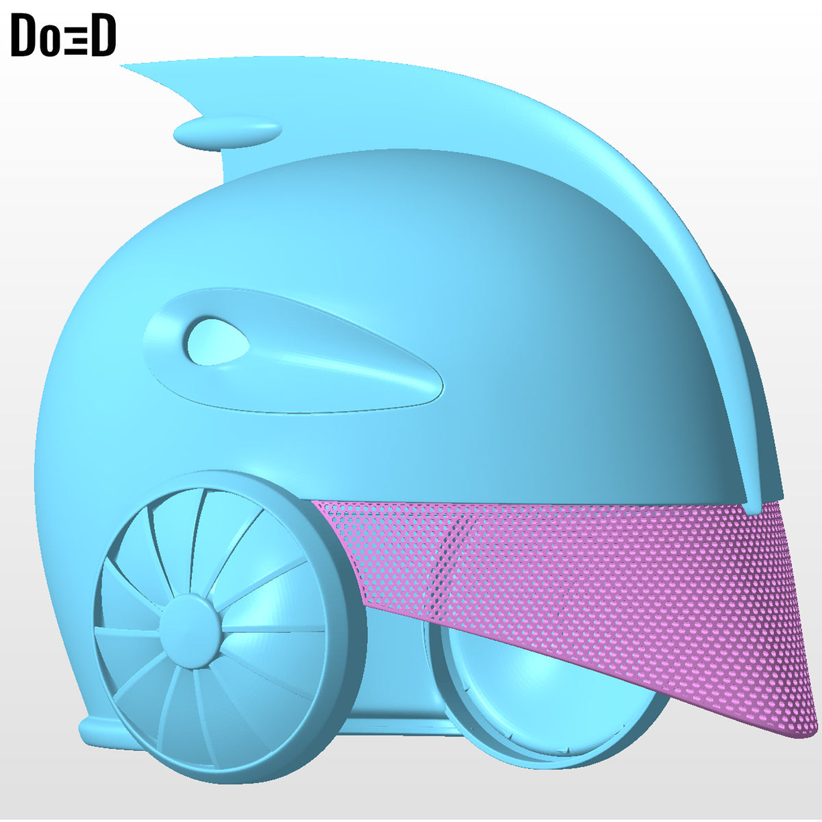 Turbo Man Jingle All The Way helmet | 3D Printable Model TurboMan #TB65