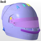 Lewis Hamilton 2026 Helmet F1 Racer Ferrari Bell Formula 1 3D Printable Model #F