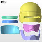 Robocop 1987 Helmet | 3D Printable Model Print File STL #R18