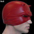 Daredevil 2003 Cowl Ben Affleck Hemet | 3D Printable Model Print File STL #DD03