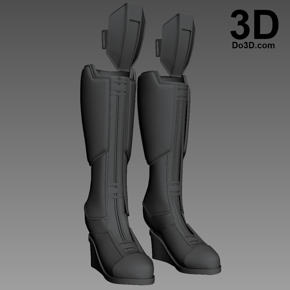Black Widow Full Body Set from Captain America Civil War | 3D Model Project #696