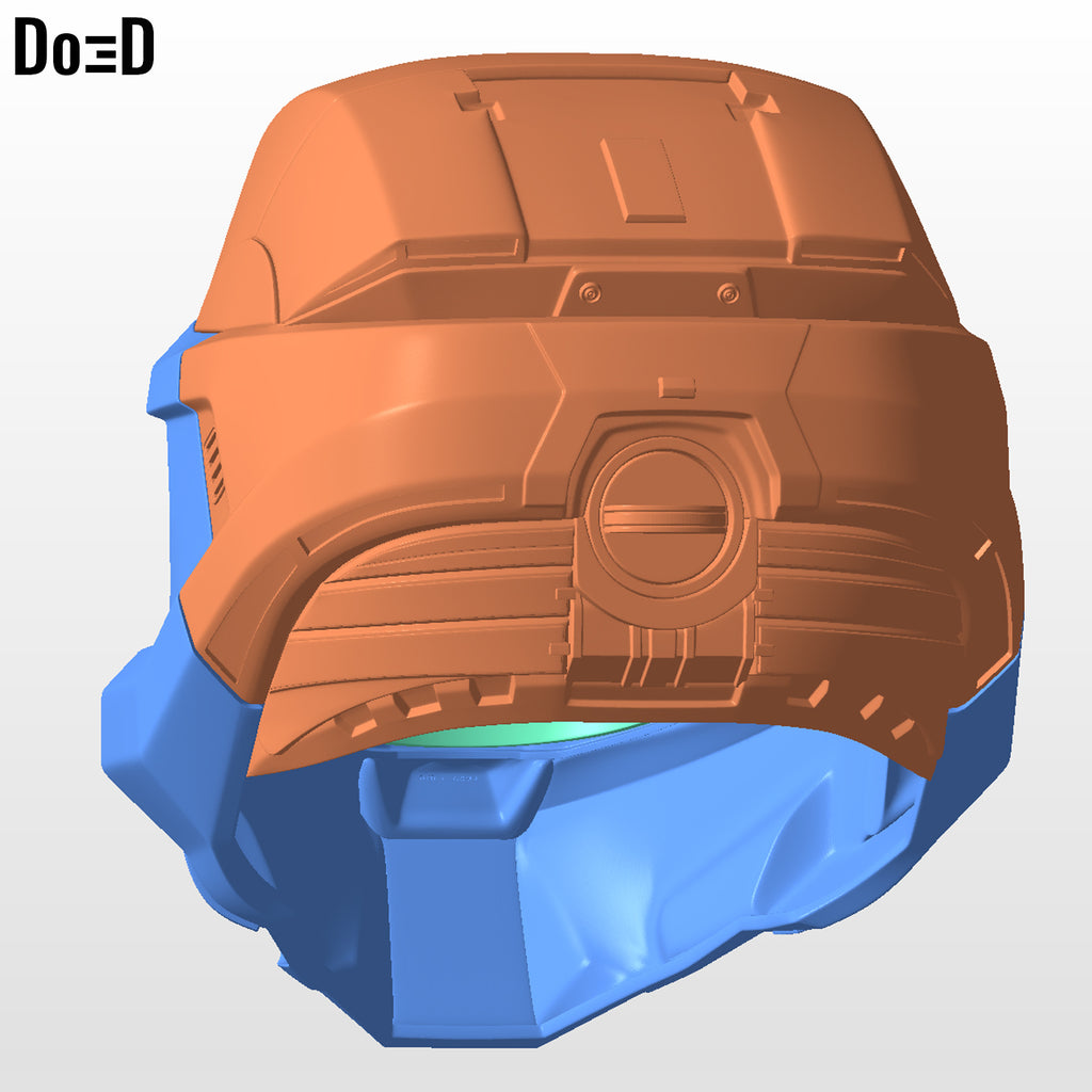 Halo Reach Helmet / Mark V[B] SPARTAN B312 Noble 6 | 3D Printable Model #H5387