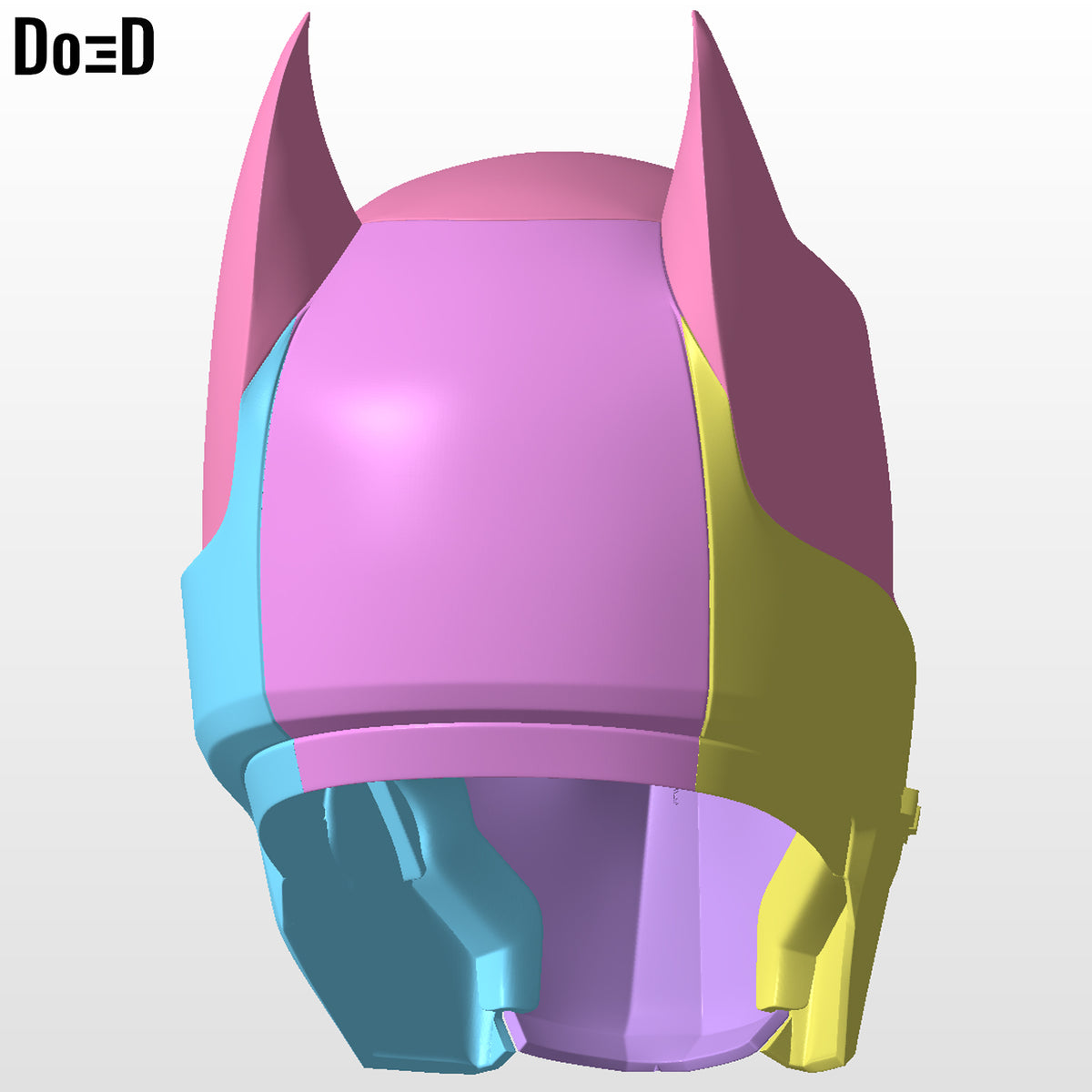 Cold Cold Heart Arkham Origins Batman XE  Helmet | 3D Printable Model #CC29