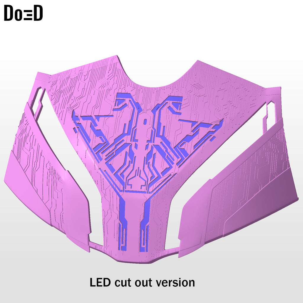 Final Form Tron Ares Chest + Forearm | 3D Printable Model #FTA1