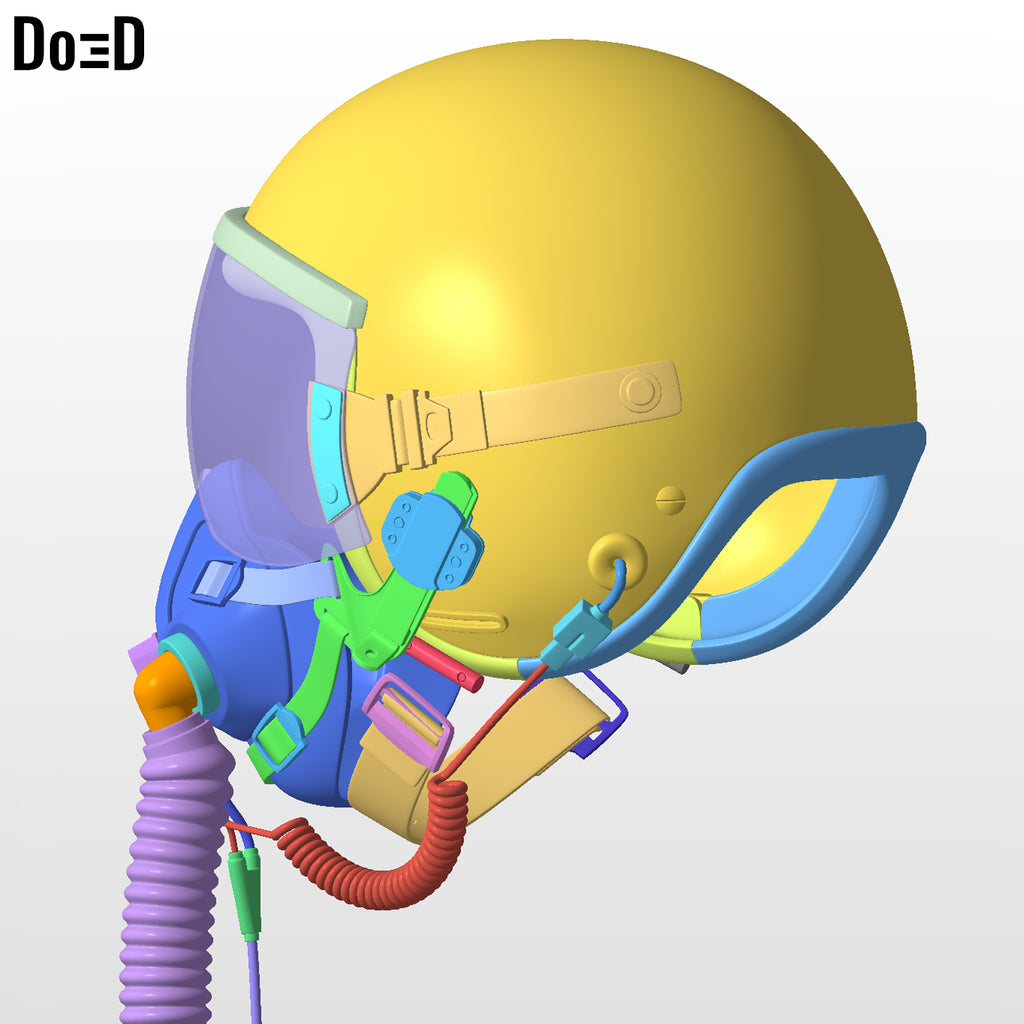 Top Gun Maverick 2022 Helmet Tom Cruise Prop | 3D Printable Model STL File #T921