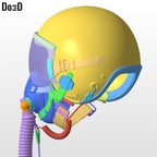 Top Gun Maverick 2022 Helmet Tom Cruise Prop | 3D Printable Model STL File #T921
