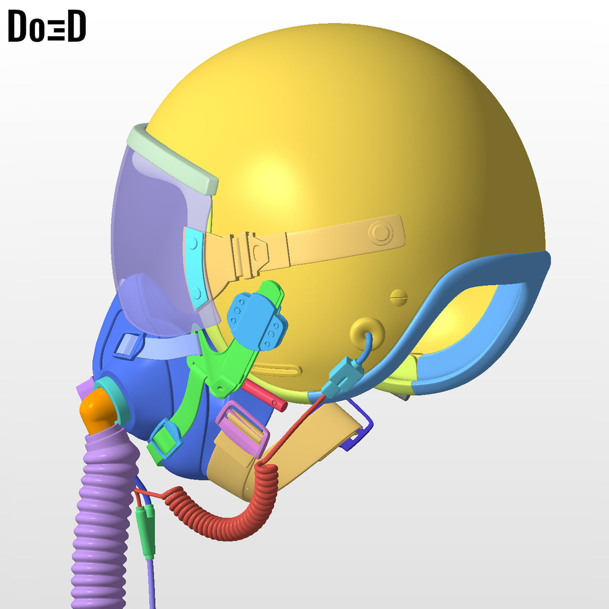 Top Gun Maverick 2022 Helmet Tom Cruise Prop | 3D Printable Model STL File #T921