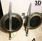 Wonder Woman Sword of Athena & Shield BVS | 3D Printable Model #526
