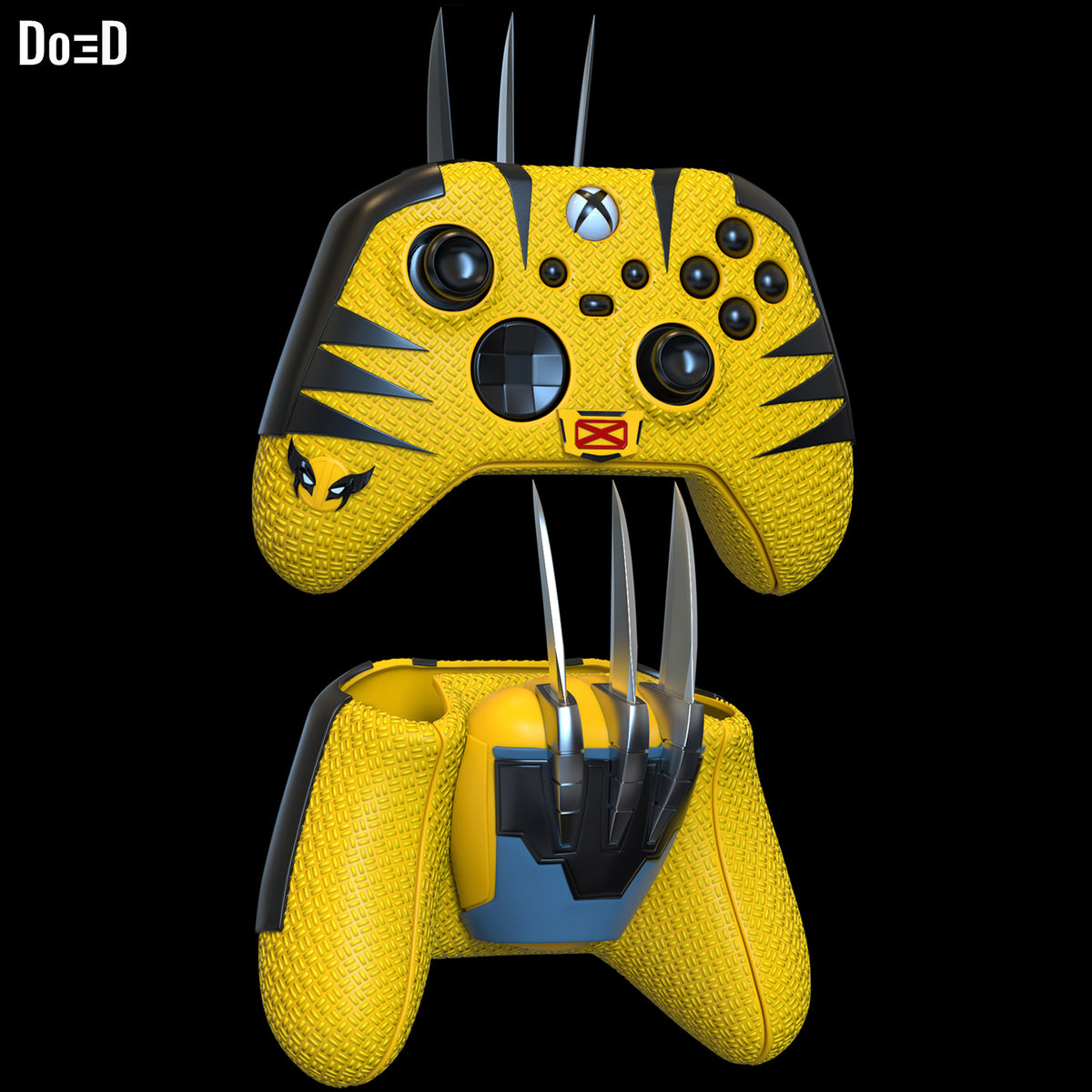 Wolverine Xbox Controller Case Cover | 3D Printable Model Print File #WX11