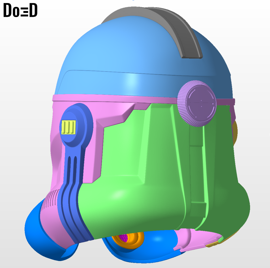 Clone Trooper Phase 2 Star Wars Helmet | 3D Printable Model STL File #1587