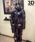 Imperial Death Trooper Armor Star Wars | 3D Printable Model #1198