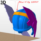Thor Ragnarok Helmet | 3D Model Project #2354