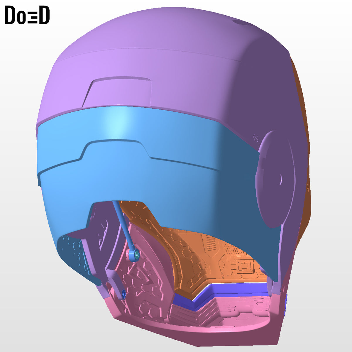 Iron Man Mark III Helmet (MK 3) | 3D Printable File #N39