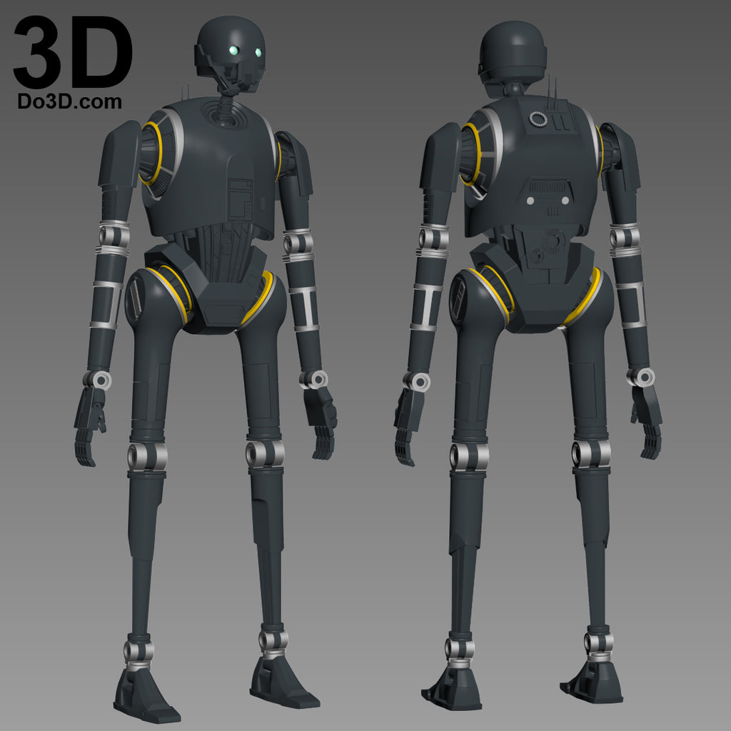 K-2SO K2SO Imperial Security Droid Star Wars | 3D Printable Model #1747