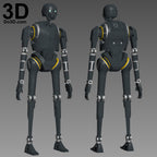 K-2SO K2SO Imperial Security Droid Star Wars | 3D Printable Model #1747