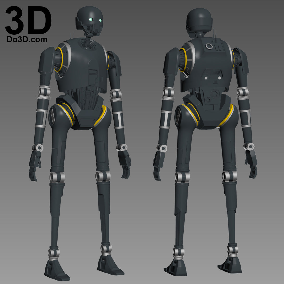 K-2SO K2SO Imperial Security Droid Star Wars | 3D Printable Model #1747