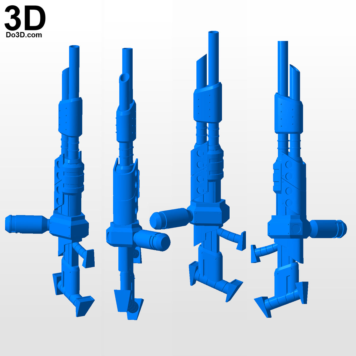 The Morph Gun Blaster Jak 2 II and Jak 3 III | 3D Model Project #4228