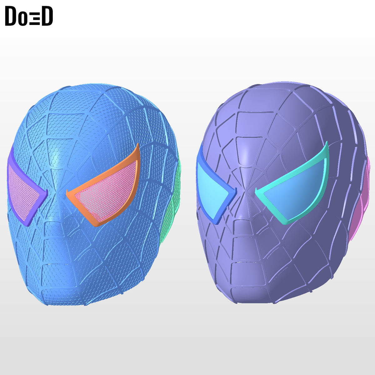 Spider-Man 2002 Raimi Mask Face Shell Helmet | 3D Printable Model STL File #4128
