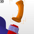 Vigilante Armor and Sword from Peacemaker 3D Printable Model STL File #V284