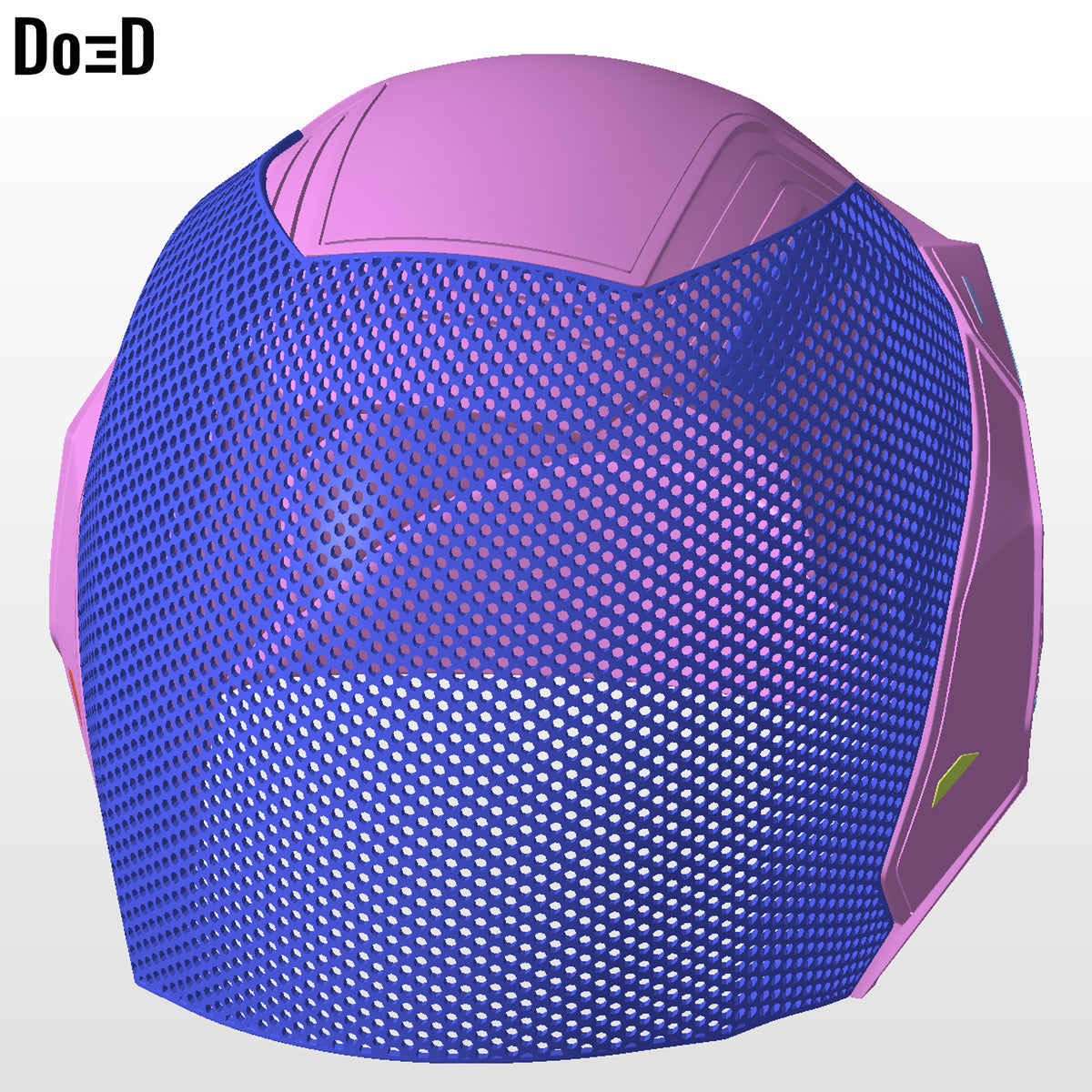 Female Tron Ares Helmet | 3D Printable Model #FT002