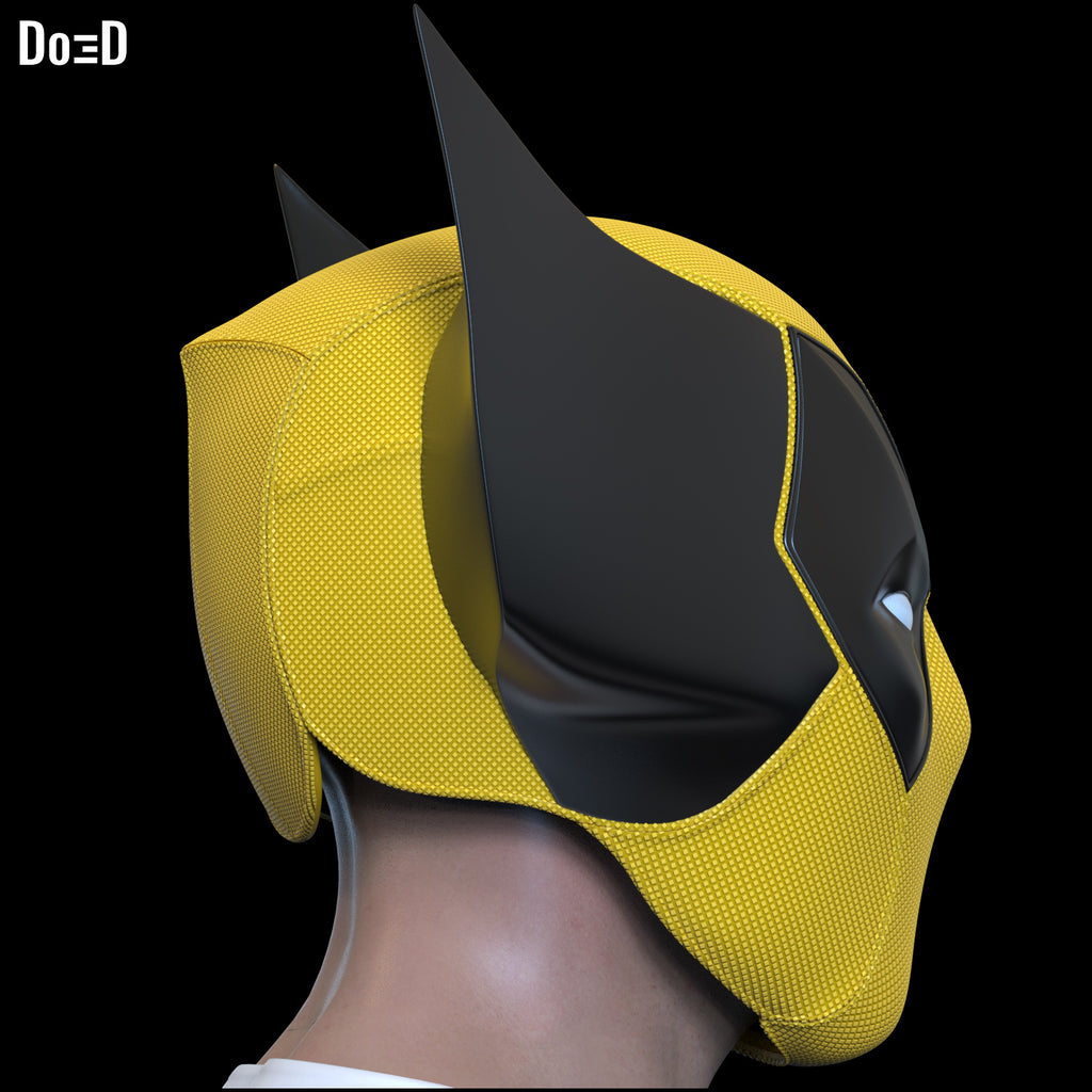 Bundle: Deadpool 3 Helmet + Wolverine Ear & Skull 3D Printable Model STL #D2619