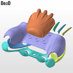 Wolverine PS5 Controller Case Cover | 3D Printable Model Print File #WPS51