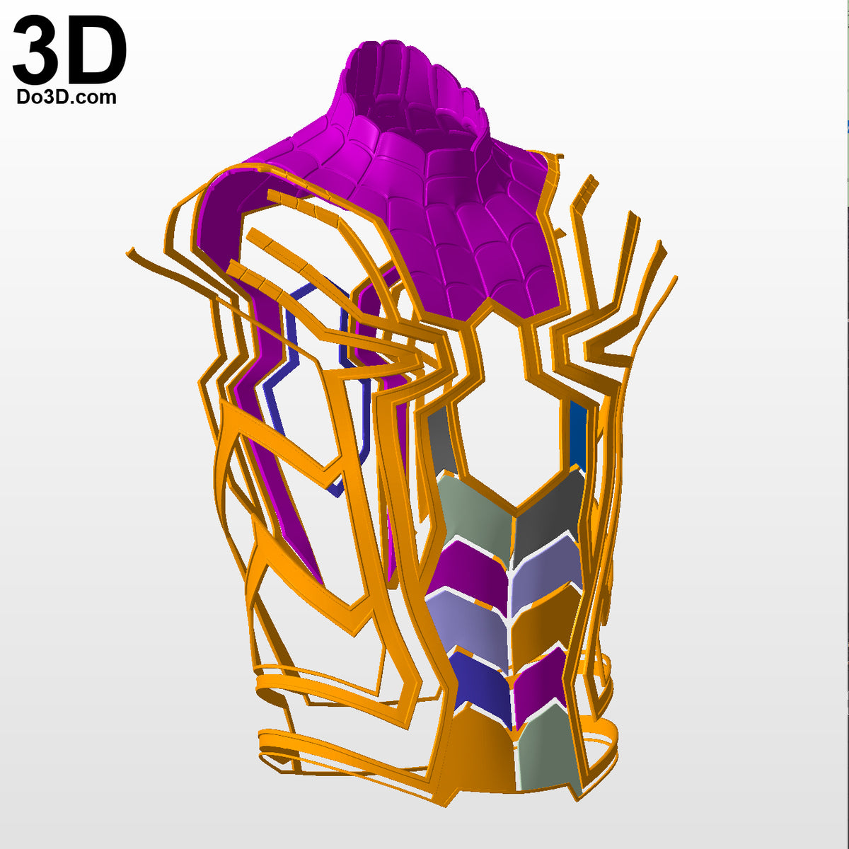 Iron Spider Spider-man Infinity War Set | 3D Model Project #4480