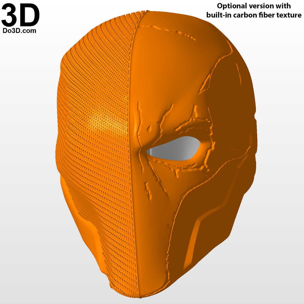 DeathStroke Arkham Origins Helmet | 3D Printable Model Print File STL file #DA10