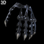 Black Panther 2018 Body Accessory Claws, Necklace, 3D Model Project #4002