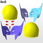 Wolverine X-Force Style Helmet Cowl | 3D Printable Model Print File #WX222