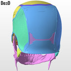 Zombie Captain America Helmet | 3D Printable Model STL #ZCT741