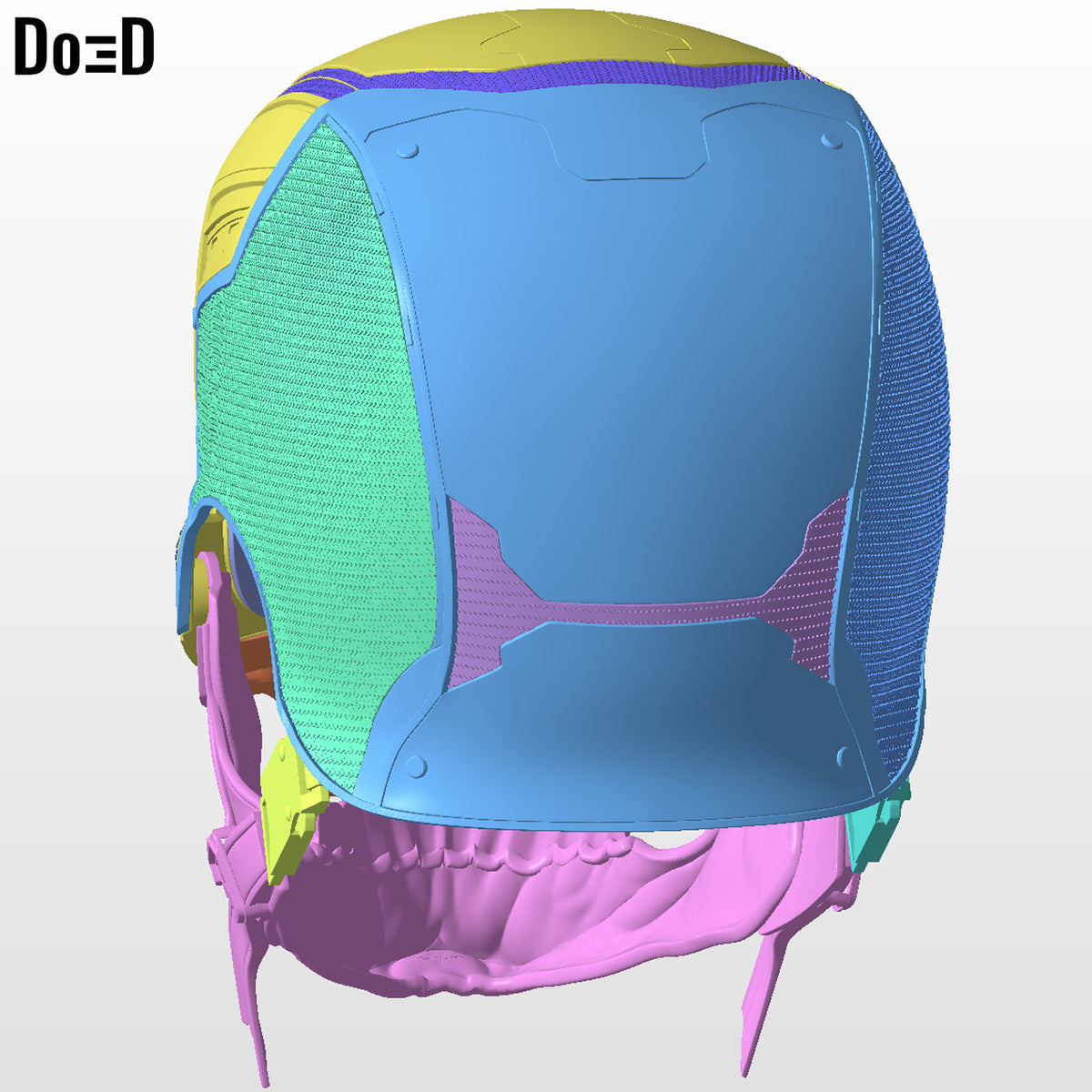 Zombie Captain America Helmet | 3D Printable Model STL #ZCT741