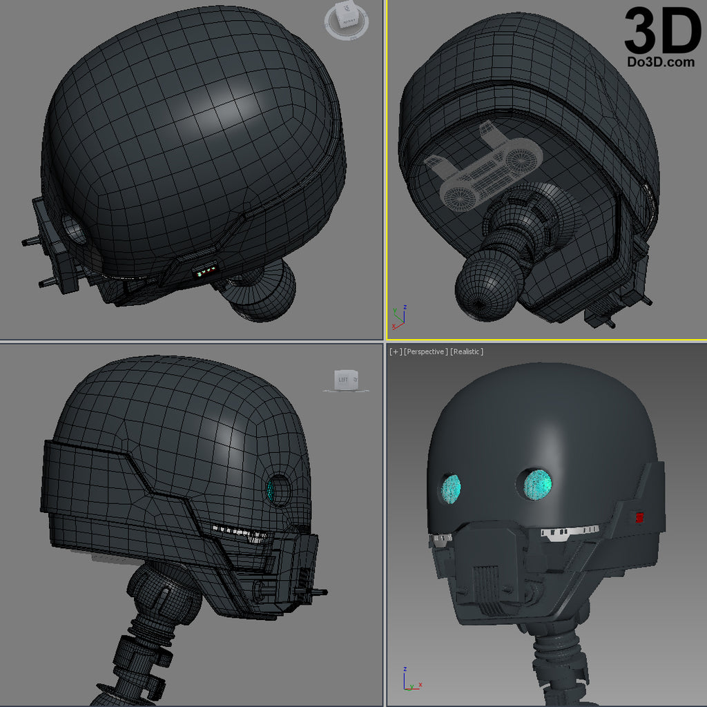 K-2SO K2SO Imperial Security Droid Star Wars | 3D Printable Model #1747