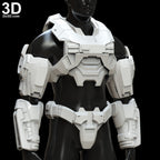 Halo Reach Armor / Mark V[B] SPARTAN B312 Noble 6 | 3D Printable Model #5387