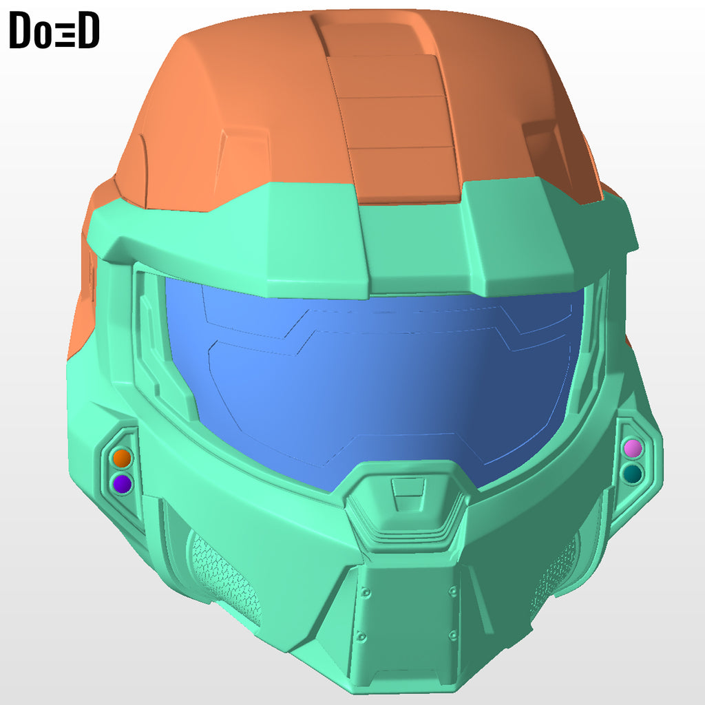 Halo Infinite Master Chief Full Body Armor + Helmet | 3D Model Project #6330