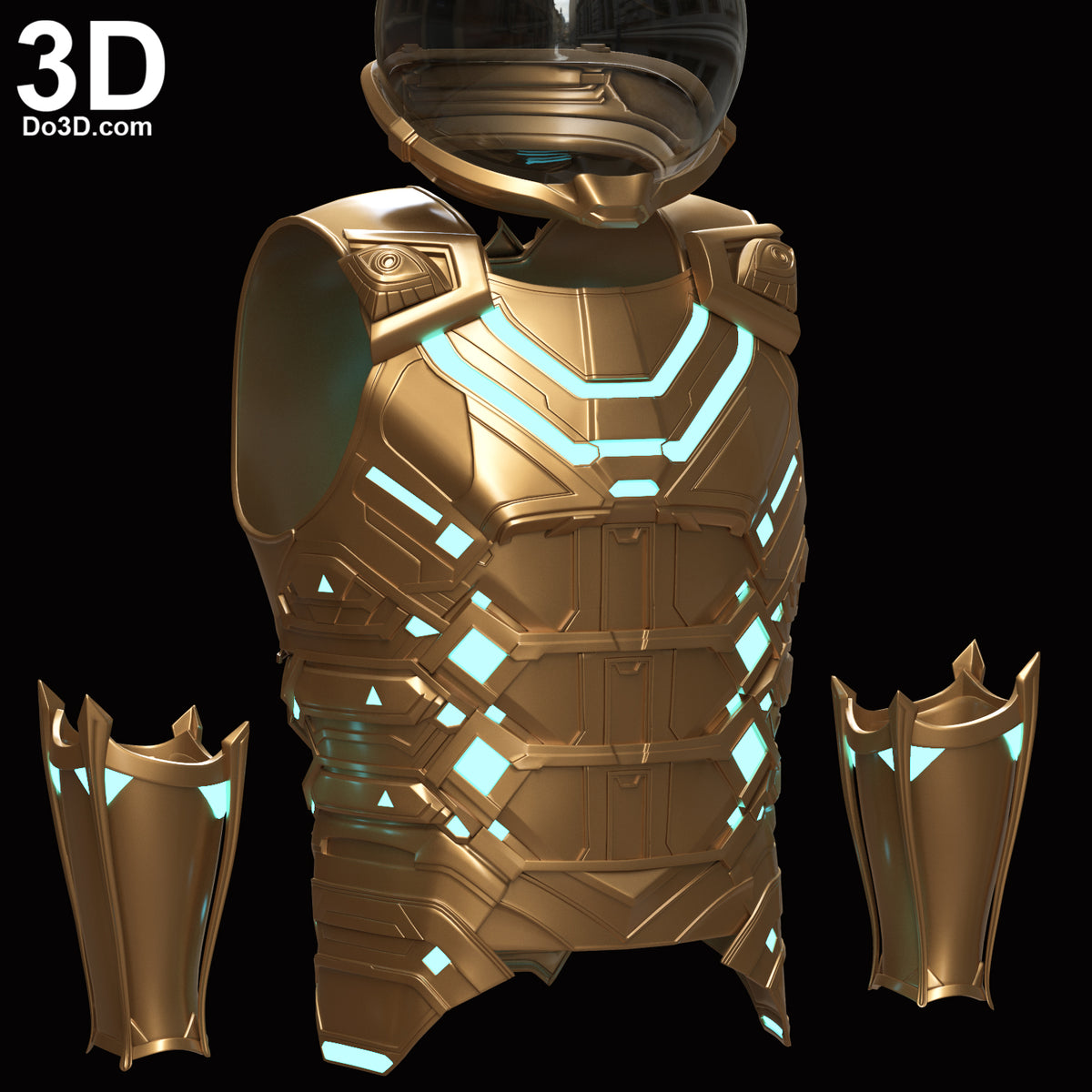 Mysterio Helmet + Armor Spider-man Far From Home | 3D Printable Model #5977