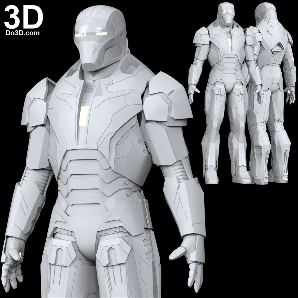Iron Man Shotgun Mark XL MK 40 Armor | 3D Model Project #6552