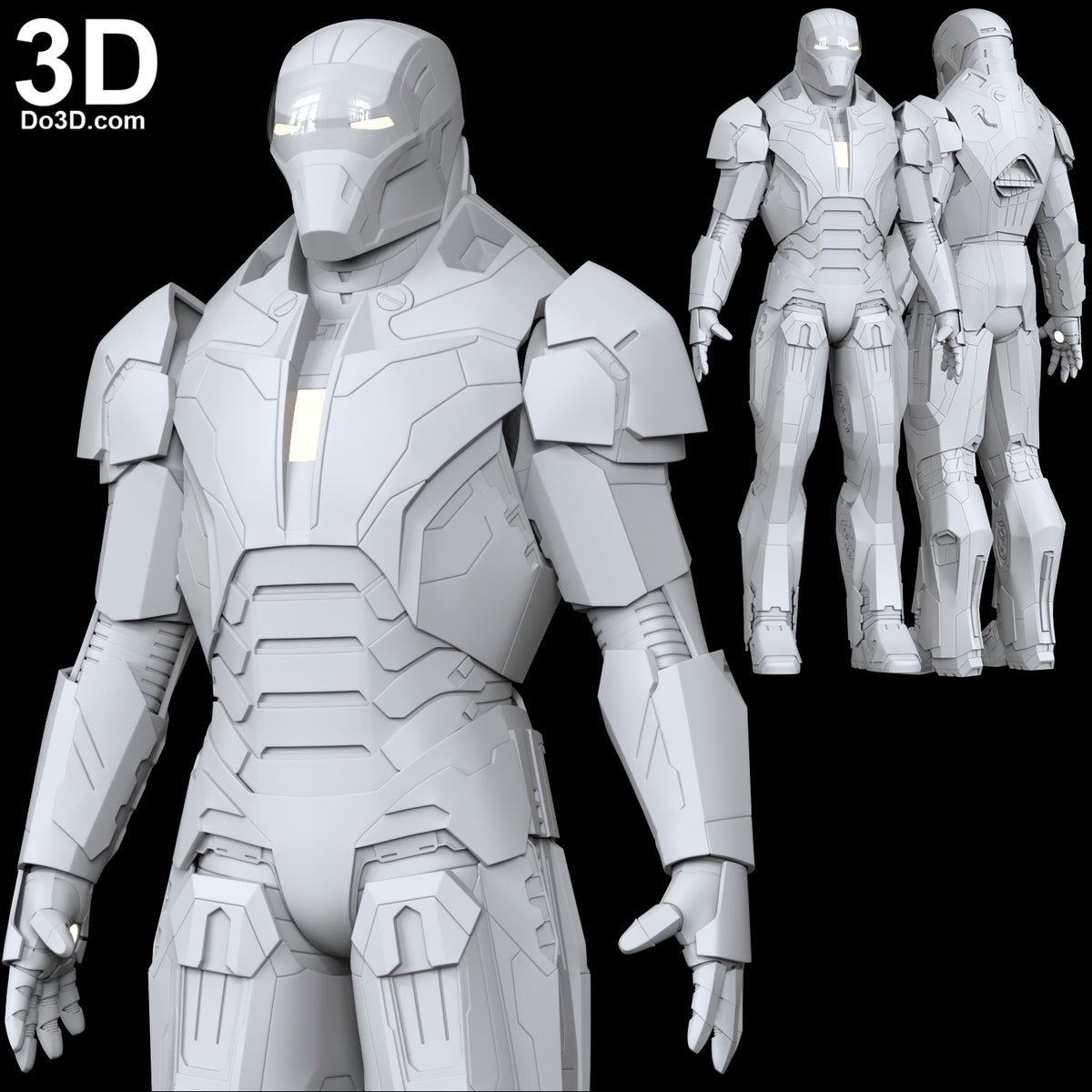 Iron Man Shotgun Mark XL MK 40 Armor | 3D Model Project #6552