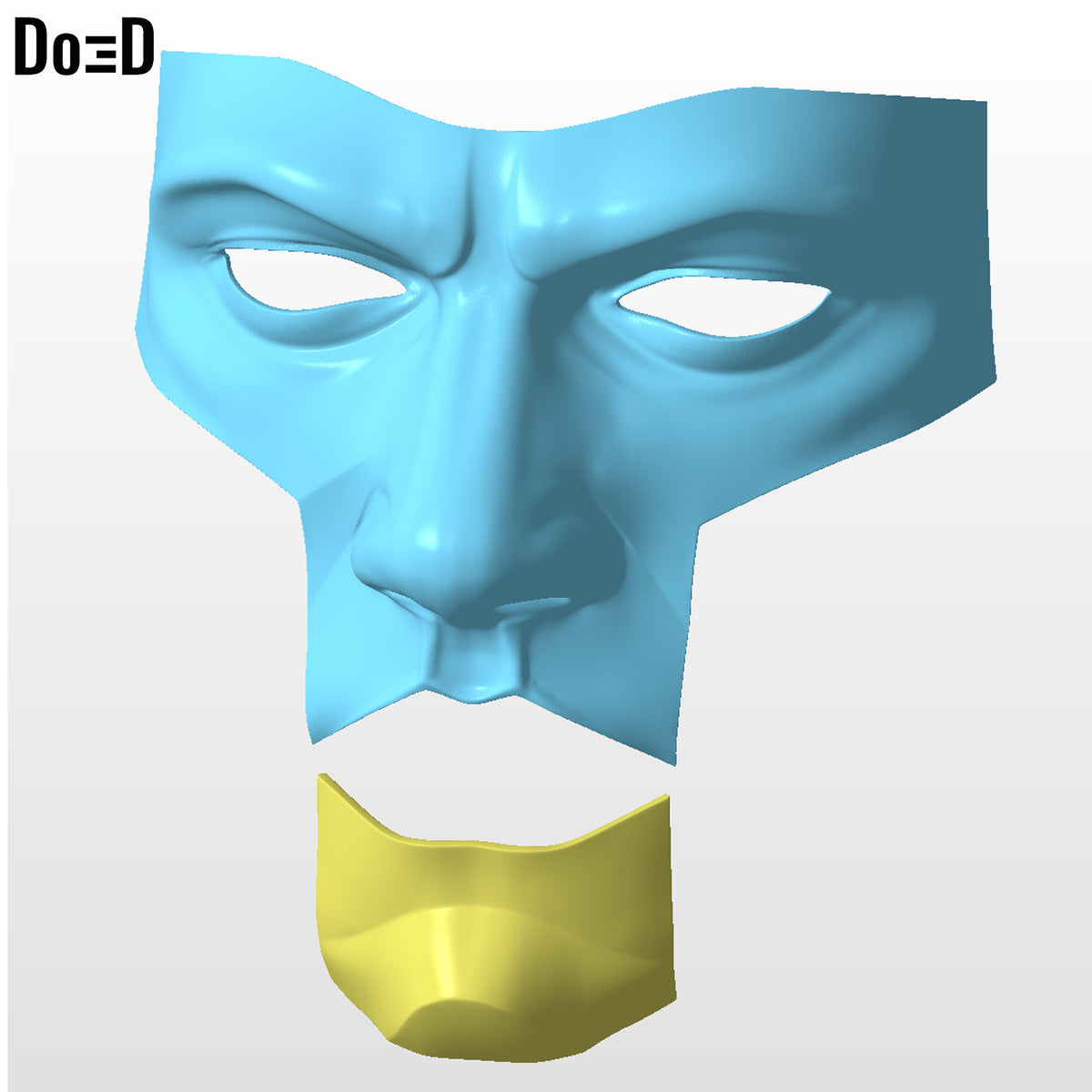 Mister Terrific Face Mask Superman 2025 | 3D Printable Model #MF1