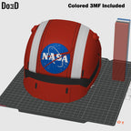 NASA Shoulder Pad ONLY Armor Project Hail Mary EVA Suit SpaceSuit 3D Model #HM12