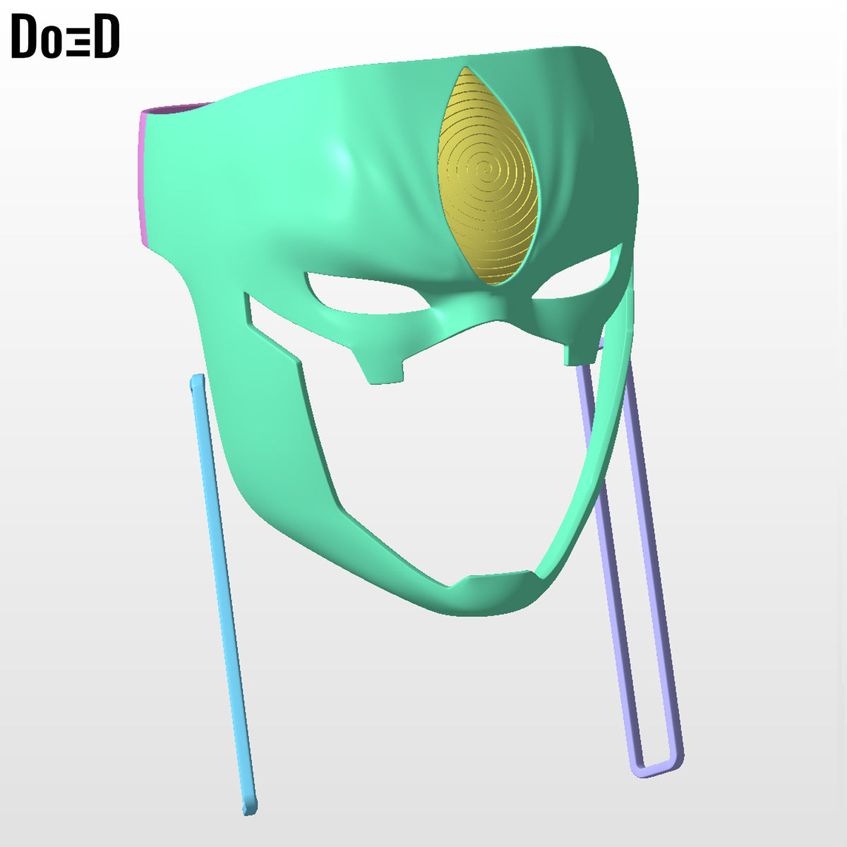 Jiji Jin Enjoji the Evil Eye Mask Dandadan | 3D Printable Model STL #JE263