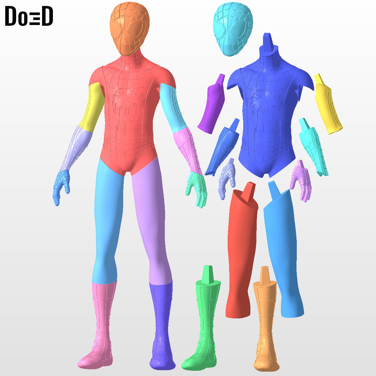 Miles Morales Spider-Man Into the Spider-Verse 1:1 Scale Statue (Scalable) #S11