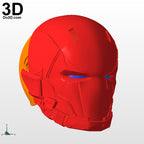 Red Hood Joker Variant Helmet Cowl | 3D Model Project #N02