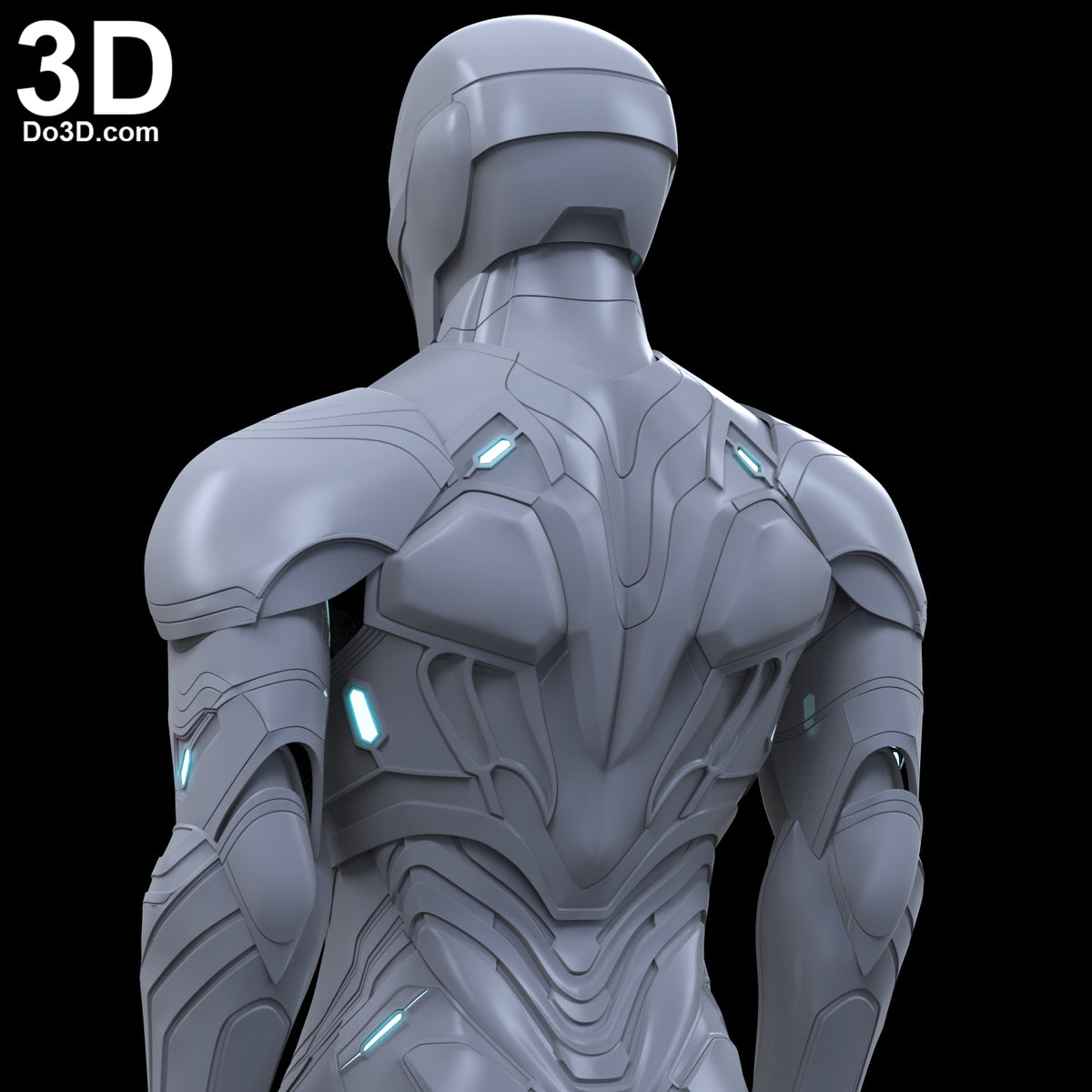 Iron Man Mark L  Armor  MK 50 with weapons | 3D Model Project #4373