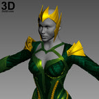 Mera Aquaman Full Body Armor | 3D Printable Model #3345