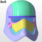Captain Phasma Chrometrooper Helmet Star Wars | 3D Printable Model STL File #604