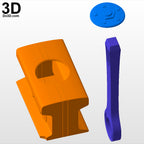 Boastful Loki Variant Hammer Mjolnir 3D Printable Model STL File #BL10