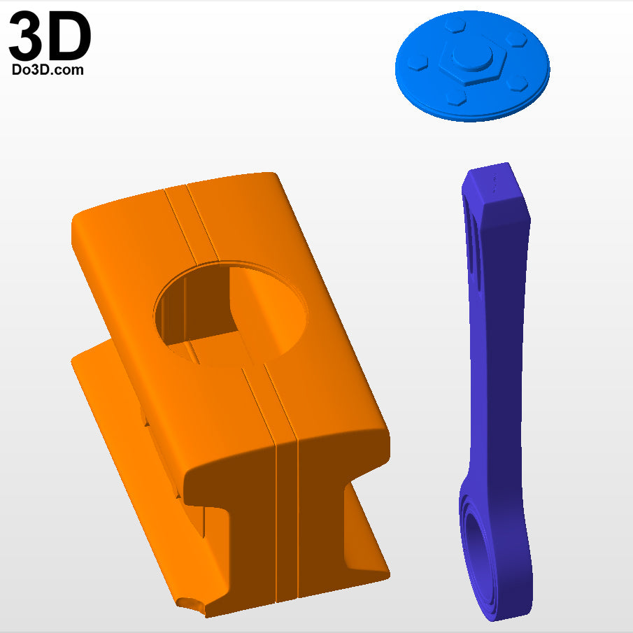 Boastful Loki Variant Hammer Mjolnir 3D Printable Model STL File #BL10